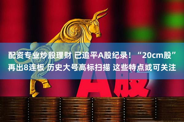配资专业炒股理财 已追平A股纪录！“20cm股”再出8连板 历史大号高标扫描 这些特点或可关注